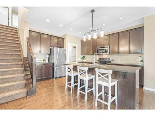 237 Kincora Glen Rise Nw, Calgary, AB - Indoor Photo Showing Kitchen With Upgraded Kitchen