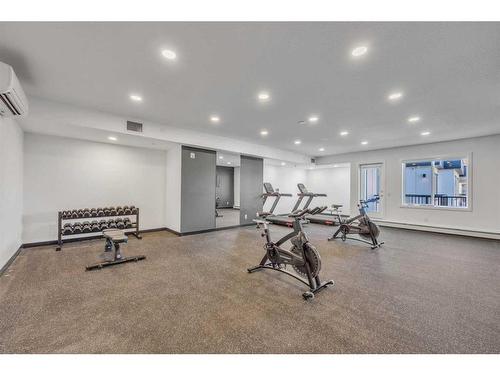 3105-111 Wolf Creek Drive Se, Calgary, AB - Indoor Photo Showing Gym Room