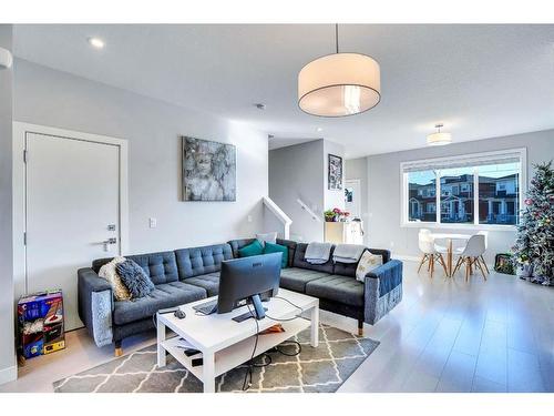 61 Red Embers Place Ne, Calgary, AB - Indoor Photo Showing Living Room