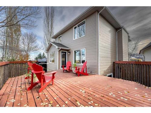 124 Chaparral Crescent Se, Calgary, AB - Outdoor With Deck Patio Veranda With Exterior