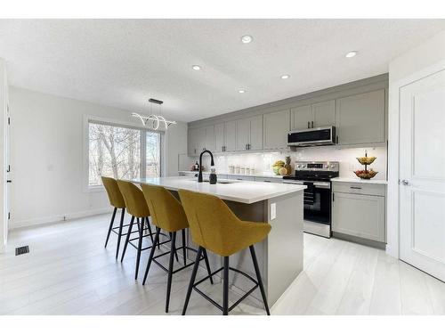 124 Chaparral Crescent Se, Calgary, AB - Indoor Photo Showing Kitchen With Upgraded Kitchen