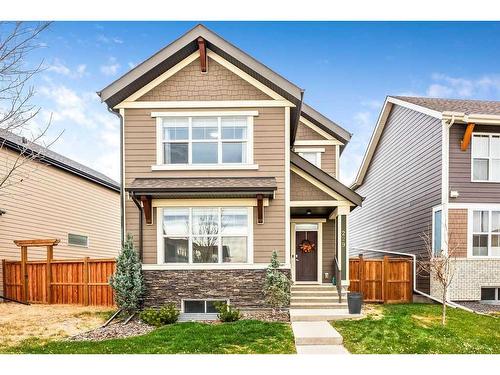 229 Mahogany Parade Se, Calgary, AB - Outdoor With Facade