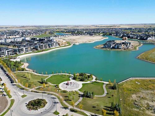 229 Mahogany Parade Se, Calgary, AB - Outdoor With Body Of Water With View