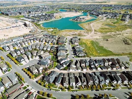 229 Mahogany Parade Se, Calgary, AB - Outdoor With Body Of Water With View