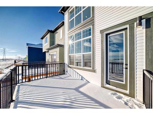 246 Hotchkiss Manor Se, Calgary, AB - Outdoor With Deck Patio Veranda With Exterior