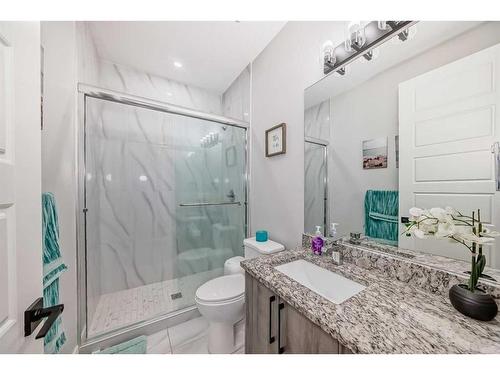 92 Saddlecrest Link Ne, Calgary, AB - Indoor Photo Showing Bathroom