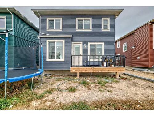 92 Saddlecrest Link Ne, Calgary, AB - Outdoor With Deck Patio Veranda With Exterior