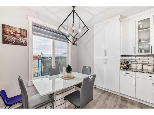 92 Saddlecrest Link Ne, Calgary, AB - Indoor Photo Showing Dining Room