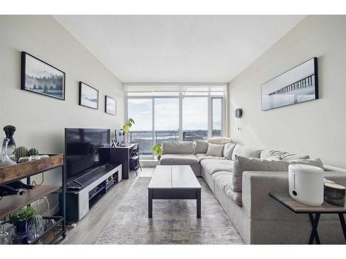 1910-1188 3 Street Se, Calgary, AB - Indoor Photo Showing Living Room