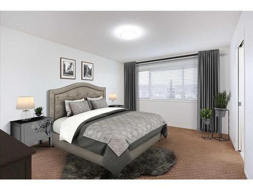 42 Royal Oak Grove Nw, Calgary, AB - Indoor Photo Showing Bedroom