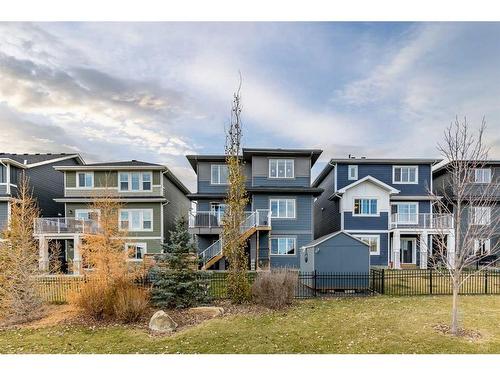 132 Sunrise Common, Cochrane, AB - Outdoor With Facade