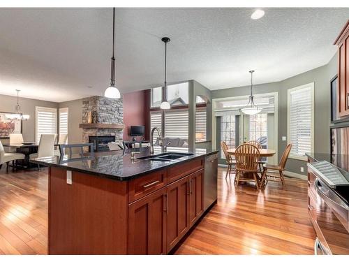 111 Cranleigh Terrace Se, Calgary, AB - Indoor Photo Showing Kitchen With Double Sink With Upgraded Kitchen