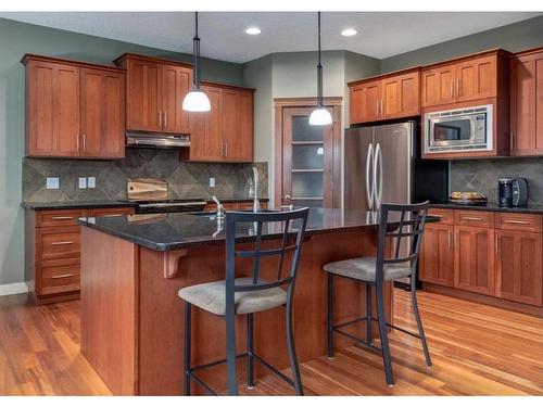 111 Cranleigh Terrace Se, Calgary, AB - Indoor Photo Showing Kitchen With Stainless Steel Kitchen