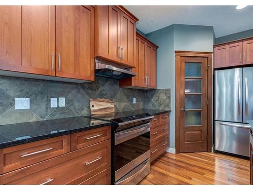 111 Cranleigh Terrace Se, Calgary, AB - Indoor Photo Showing Kitchen With Stainless Steel Kitchen