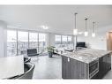 1802-303 13 Avenue Sw, Calgary, AB  - Indoor Photo Showing Kitchen With Upgraded Kitchen 