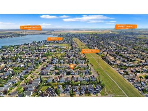 113 West Lakeview Crescent, Chestermere, AB - Outdoor With Body Of Water With View