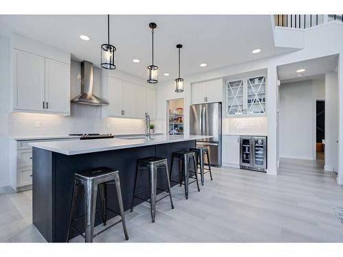 88 Belmont Terrace Sw, Calgary, AB - Indoor Photo Showing Kitchen With Stainless Steel Kitchen With Upgraded Kitchen