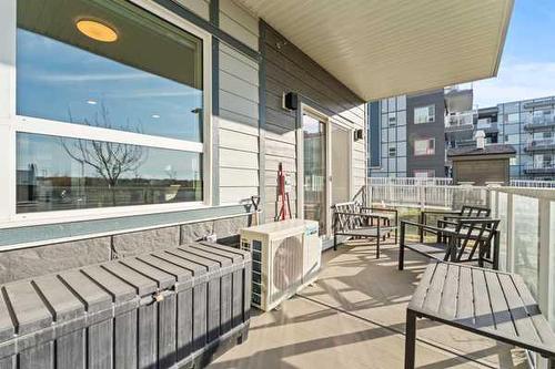 116-80 Carrington Plaza Nw, Calgary, AB - Outdoor With Deck Patio Veranda With Exterior