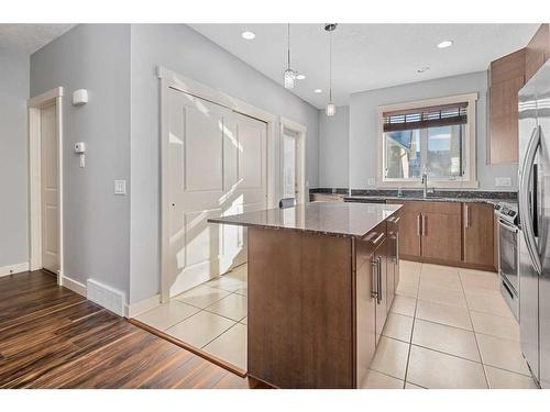 47 West Springs Lane Sw, Calgary, AB - Indoor Photo Showing Kitchen With Double Sink With Upgraded Kitchen