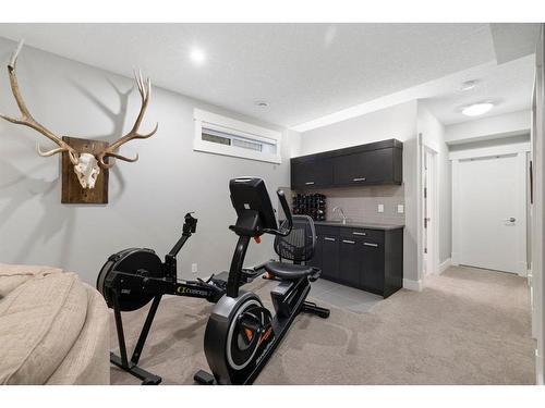 728 36 Street Nw, Calgary, AB - Indoor Photo Showing Gym Room