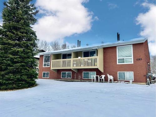 A-5952 45 Avenue, Lacombe, AB - Outdoor With Balcony