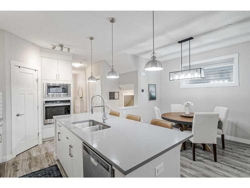 14921 1 Street Nw, Calgary, AB - Indoor Photo Showing Kitchen With Double Sink With Upgraded Kitchen