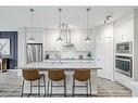 14921 1 Street Nw, Calgary, AB  - Indoor Photo Showing Kitchen With Stainless Steel Kitchen With Upgraded Kitchen 