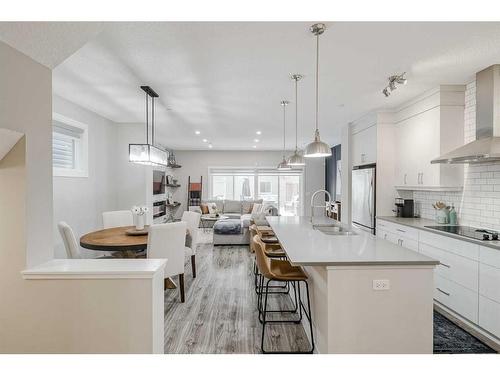 14921 1 Street Nw, Calgary, AB - Indoor Photo Showing Kitchen With Upgraded Kitchen