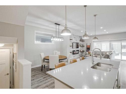 14921 1 Street Nw, Calgary, AB - Indoor Photo Showing Kitchen With Double Sink