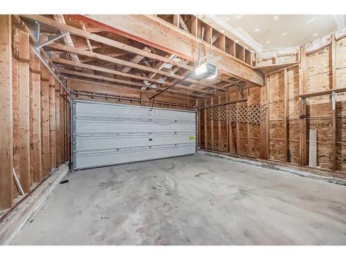 27 Canoe Circle Sw, Airdrie, AB - Indoor Photo Showing Garage