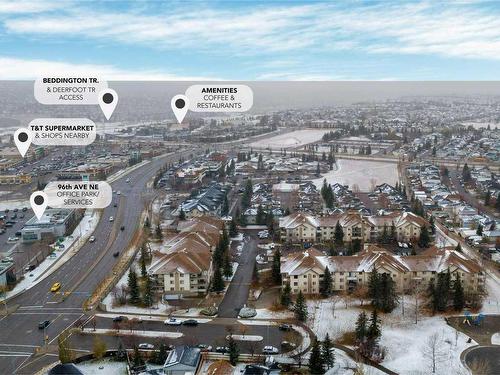 3102-20 Harvest Rose Park Ne, Calgary, AB - Outdoor With View