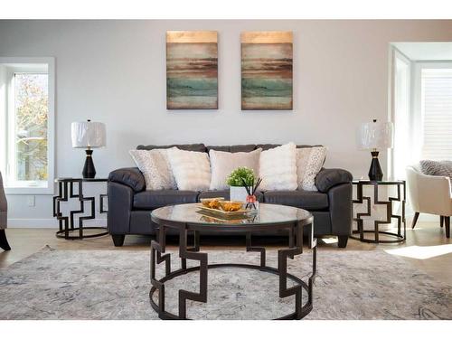 275 Hawkwood Boulevard Nw, Calgary, AB - Indoor Photo Showing Living Room