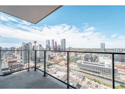 3010-1122 3 Street Se, Calgary, AB - Outdoor With Balcony With View