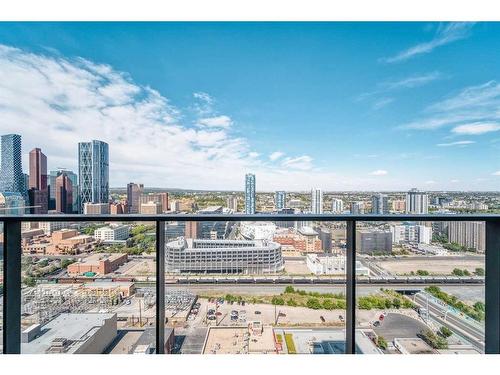 3010-1122 3 Street Se, Calgary, AB - Outdoor With Balcony With View