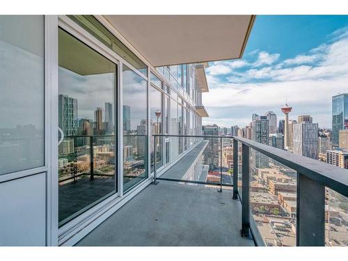 3010-1122 3 Street Se, Calgary, AB - Outdoor With Balcony With View With Exterior