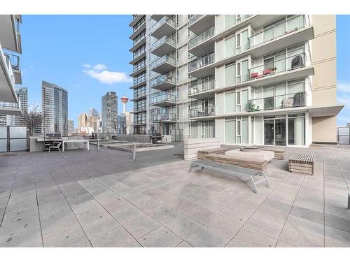 2601-1122 3 Street Se, Calgary, AB - Outdoor With Balcony With Facade