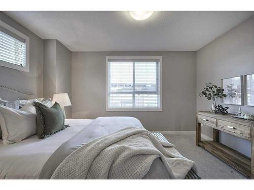 110 Walgrove Cove Se, Calgary, AB - Indoor Photo Showing Bedroom