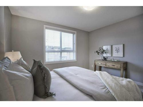 110 Walgrove Cove Se, Calgary, AB - Indoor Photo Showing Bedroom