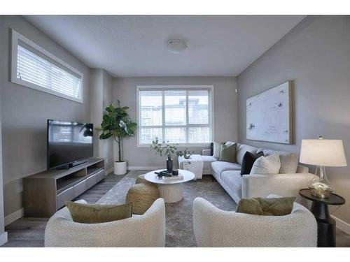 110 Walgrove Cove Se, Calgary, AB - Indoor Photo Showing Living Room