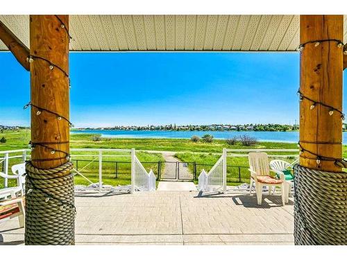 305-390 Marina Drive, Chestermere, AB - Outdoor With Body Of Water With Deck Patio Veranda With View