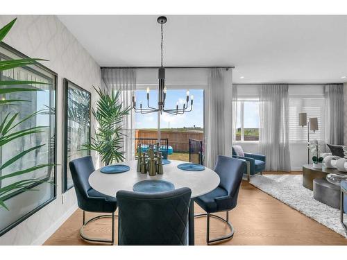 133 Corner Meadows Way Ne, Calgary, AB - Indoor Photo Showing Dining Room