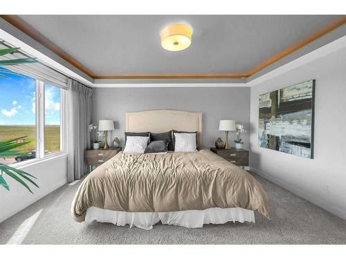 133 Corner Meadows Way Ne, Calgary, AB - Indoor Photo Showing Bedroom