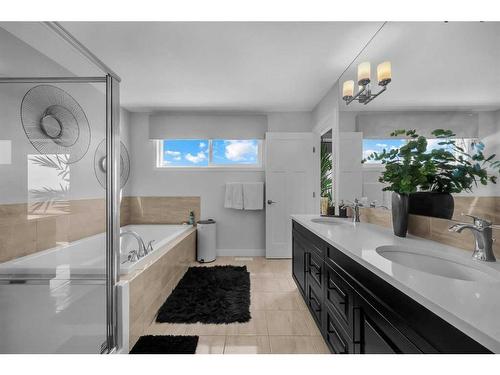 133 Corner Meadows Way Ne, Calgary, AB - Indoor Photo Showing Bathroom