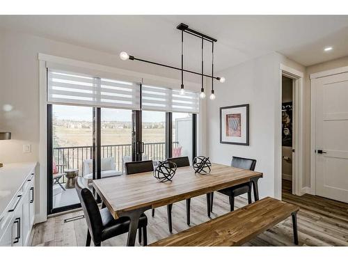 24-130 Discovery Drive Sw, Calgary, AB - Indoor Photo Showing Dining Room