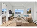 2418-395 Skyview Parkway Ne, Calgary, AB  - Indoor Photo Showing Living Room 