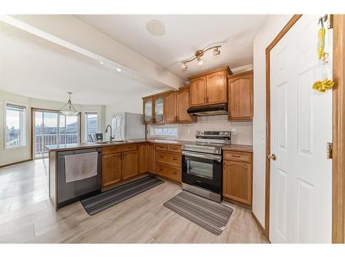 25 Taracove Way Ne, Calgary, AB - Indoor Photo Showing Kitchen With Double Sink