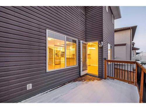 74 Canals Circle Sw, Airdrie, AB - Outdoor With Deck Patio Veranda With Exterior