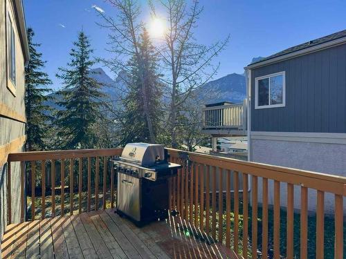 56 Grotto Way Ne, Canmore, AB - Outdoor With Deck Patio Veranda With Exterior