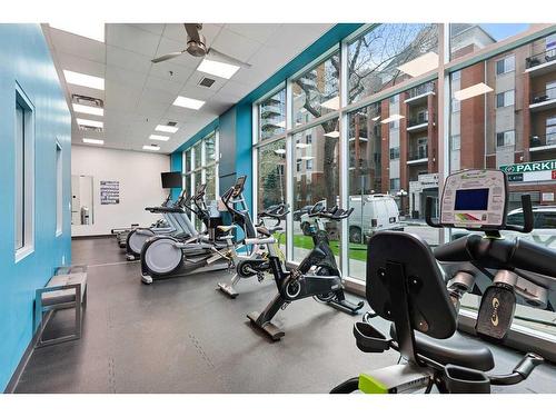 1905-836 15 Avenue Sw, Calgary, AB - Indoor Photo Showing Gym Room