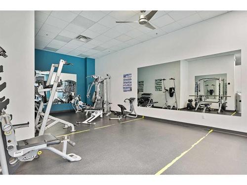 1905-836 15 Avenue Sw, Calgary, AB - Indoor Photo Showing Gym Room